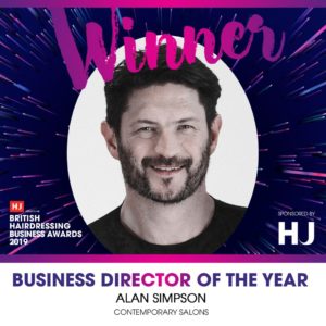 contemporary salons win best business director award