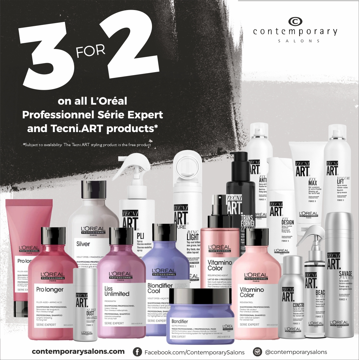 3 For 2 L’Oreal Product Offer