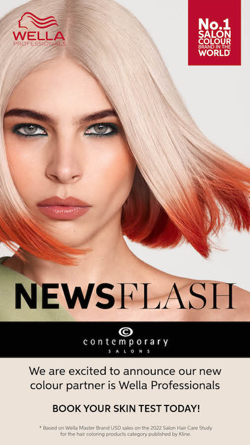 Contemporary Salons Yorkshire Teeside WELLA Colour